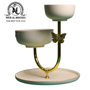 شيالة كحك بورسلين - 3 دور - ستاند دهبى