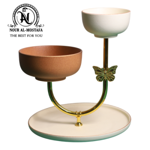 شيالة كحك بورسلين - 3 دور - ستاند دهبى