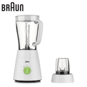 براون خلاط كهربائي - 1.5 لتر - 500 وات ابيض JB0115WH