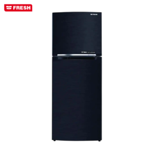 ثلاجة نوفروست فريش - 329 لتر - 2 باب - ميكانيكال FNT-BR370BB - اسود