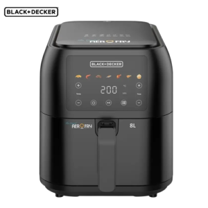 قلاية هوائية بلاك اند ديكر - 8 لتر - 1700 وات،SAF80-B5- اسود