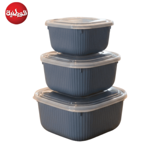 طقم علب ماستر لاين مربع – الوطنية