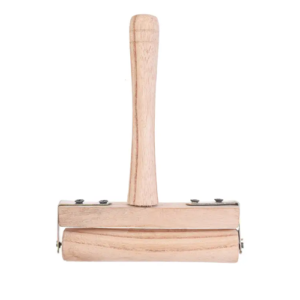 فرادة عجين خشب - 15 سم - خشبي