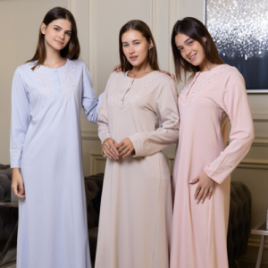 عباية بيتى قطن سادة