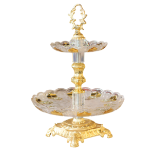 شيالة كحك كريستال بوهيميا - حامل ذهبي