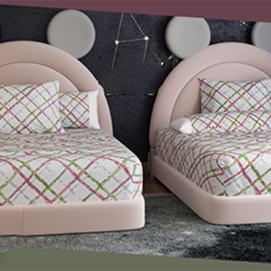 طقم ملاية سرير كيدز استيك - اكسلانس موديل بونبون  - 6 قطع