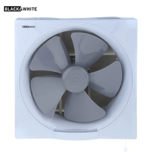شفاط حائطي - 30 سم - اتجاهين شفط وطرد - EF-30N - بلاك اند وايت