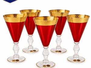 طقم كاسات كريستال ديلان دايموند - بوهيمى - 6 قطع - 57827